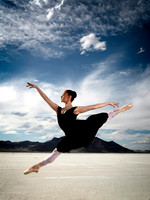 Dancer on the Salt Flats